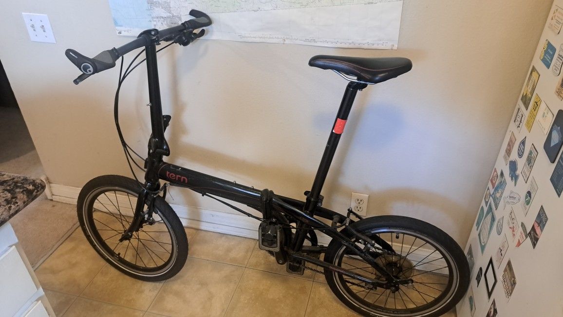 Tern Link P9 folding 9-speed bicycle Bike