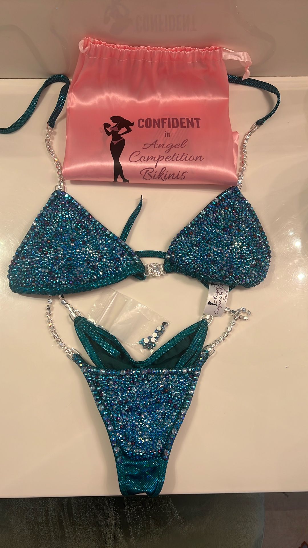 Custom Angel Competition Bikini Never Worn