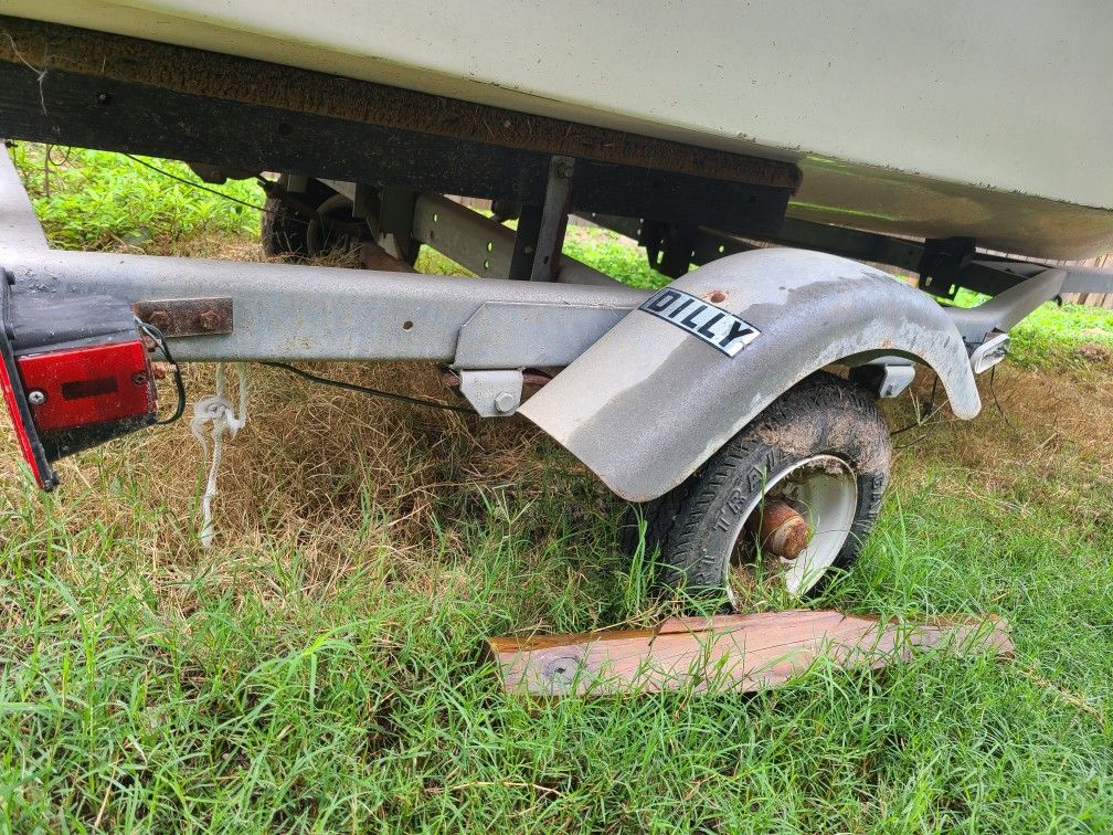 Trailer For Boat IT Can Turn Into Utility Trailer As A Project for Sale