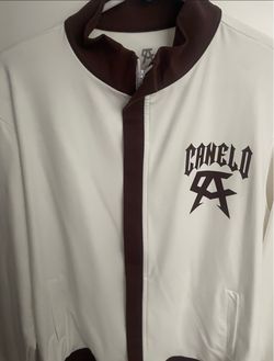 Canelo Álvarez Track Jacket Cream and Brown