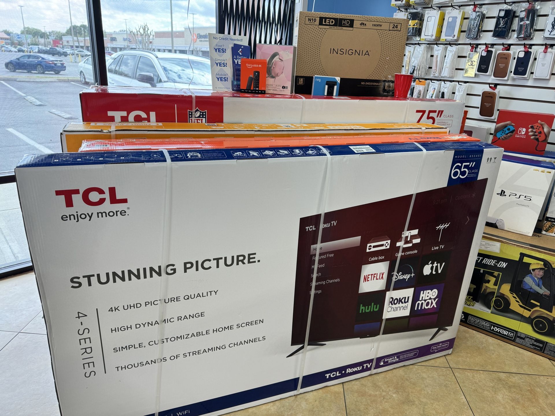 TCL Roku TV 65 Inch 