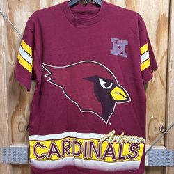 RARE Vintage’90s NFL Arizona Cardinals AOP Tee