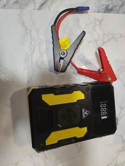 Car jumper starter and air compressor