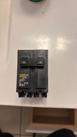35A Square D Circuit Breaker new