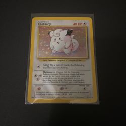 Pokémon Basic Edition Clefairy HOLO 5/102
