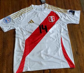 Lapadula Peru Copa America jersey 2024 Large and medium  size available 