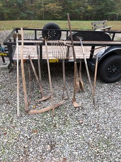 Vintage Farm Hand Tool Lot