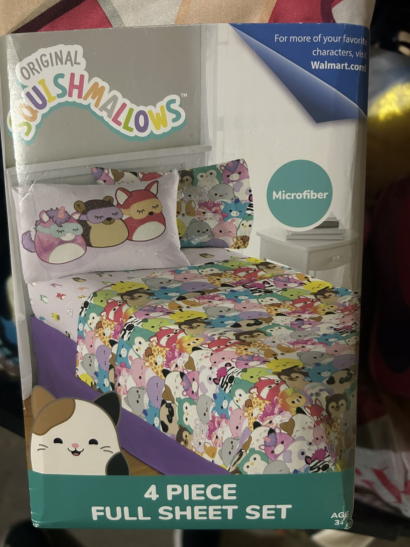 Full Squishmallows Sheet  Set 