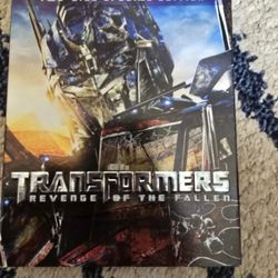 Transformers Revenge Of The Fallen And Dark Of The Moon Blu-rays