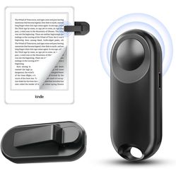 Remote Control Page Turner for Kindle Paperwhite Kobo eReaders Camera Remote Shutter, Wireless Page Turner for iPhone ipad Android Tablets Reading Nov