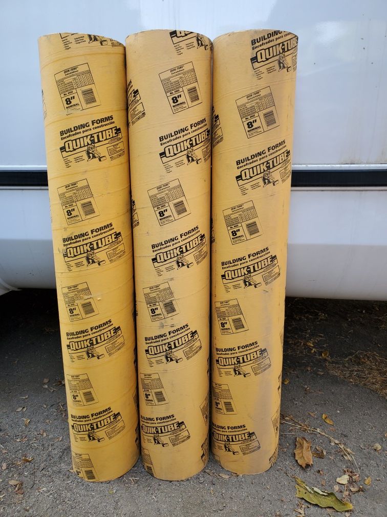 QUIKRETE 8" QUIK-TUBE x 48" Concrete Tube