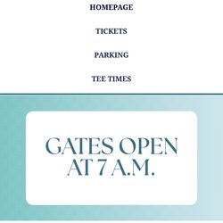 Cognizant Classic Bear Trap Tickets (2)