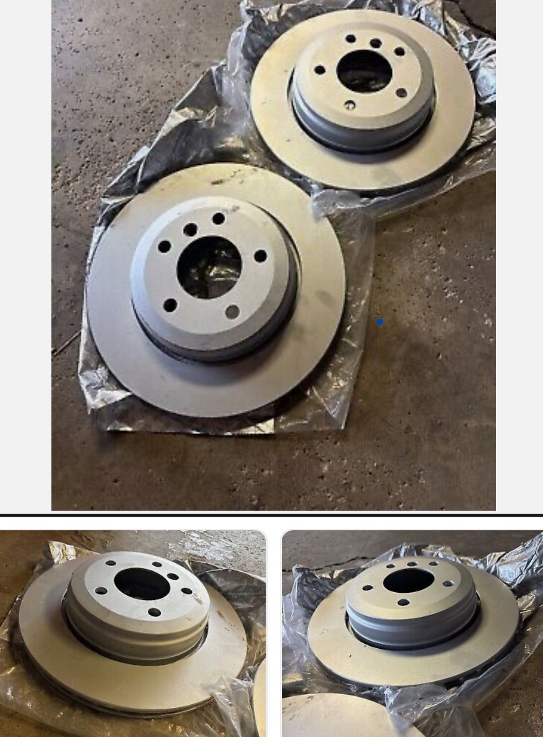 2002-2006 Cadillac Escalade Rear Brake Rotors New