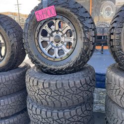 WHEELS TREMOR 17x9 TOYOTA CHEVY TAHOE YUKON