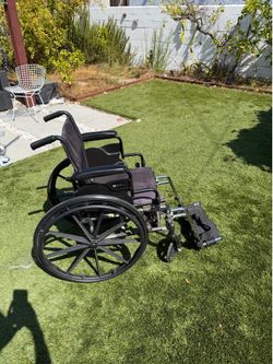 Transport chair versatile stable lightweight