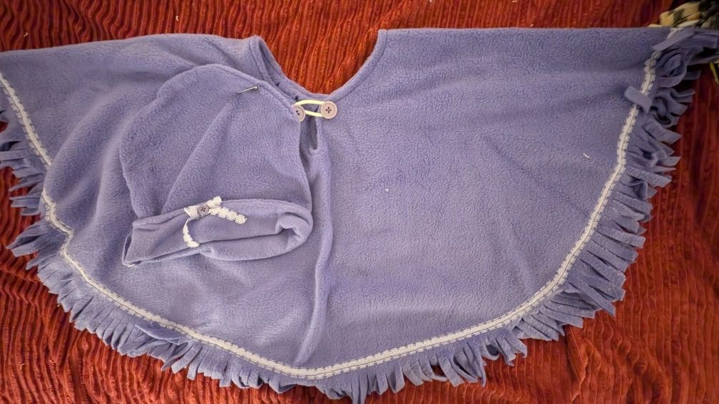 Handmade Shawl And Hat Set