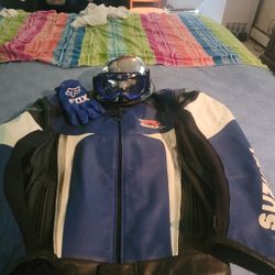 Gxsr Leather Jacket Big Size