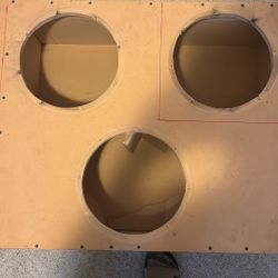 Custom 3 12’s Subwoofer Box 