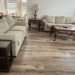 Couch and Loveseat Set of 2