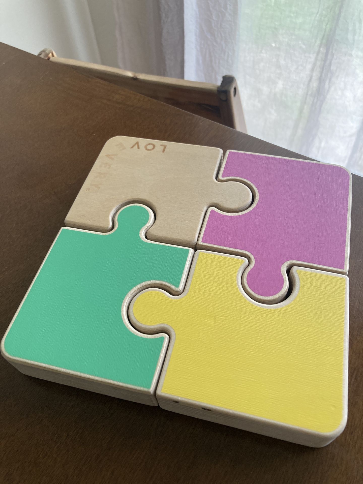 Lovevery Chunk Wooden Jigsaw Puzzle