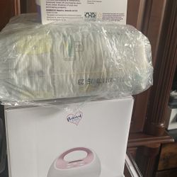 Breast Pump S2 Plus + Nursing Pad + Size 3 Diapers