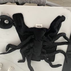 Spider Dog Costume Size Small