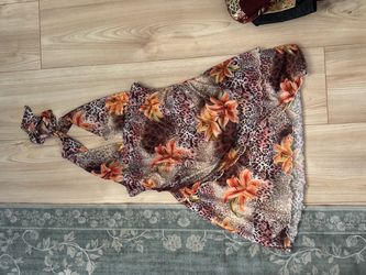 Cheetah print dress