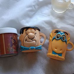 Character Cups And Pitcher