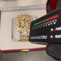 VVS Moissanite Cartier Thorn Watch