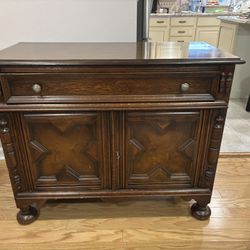 Vintage A.H Stiehl Walnut Sideboard