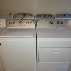CLEAN Whirlpool High Efficiency Washer And Dryer 