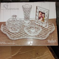 Crystal Vanity Set