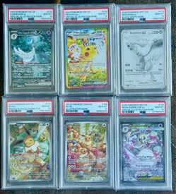 FS/FT PSA 10 Gem Mint Pokémon Card Lot of 6