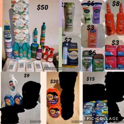 New household bundles and personal care items