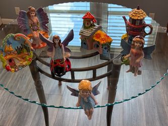 Fairy Garden Ceramic Figurine Collection