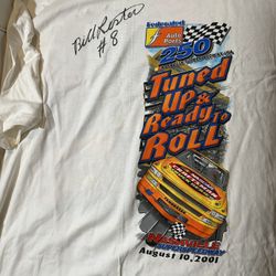 Bill Lester signed nascar shirt