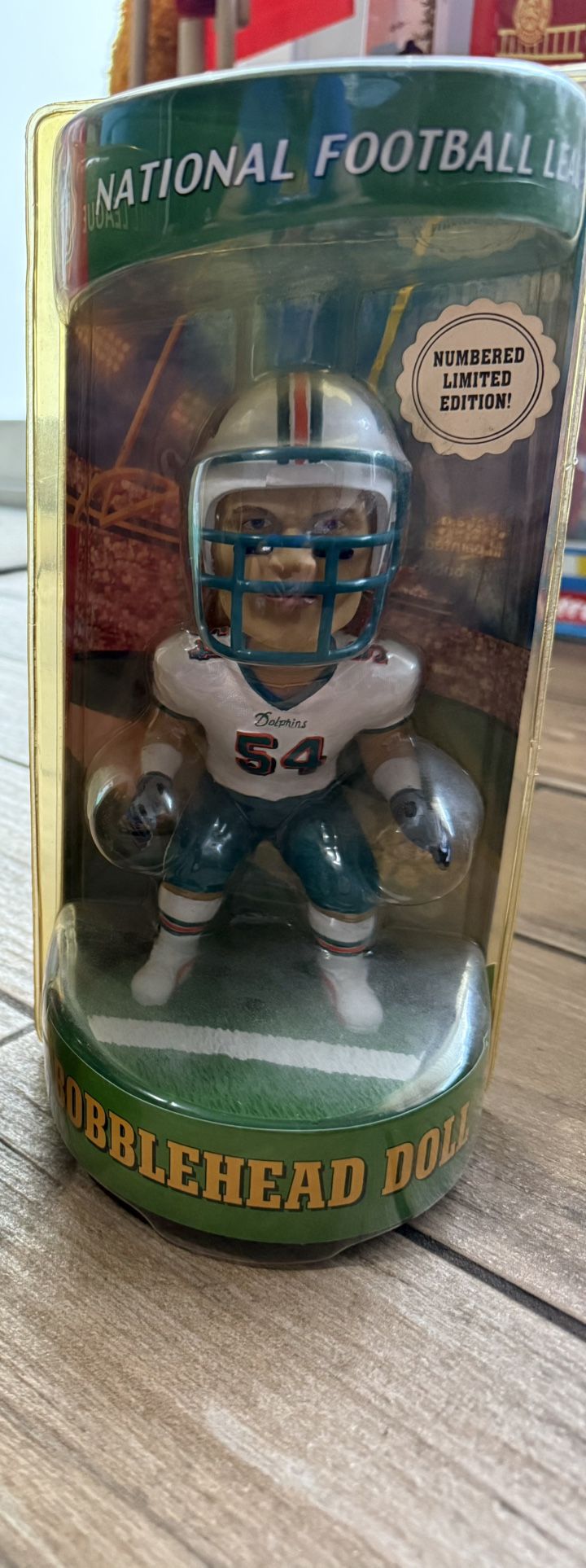 Miami Dolphins Bobble Dobble Head