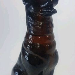 Vintage 1970’s AVON NOBLE PRINCE Brown Glass Aftershave Bottle 