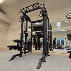 NEW Vesta Pro Series 3in1 Squat Rack | Functional Trainer | Smith Machine | Pulley System |🔴WEIGHTS,BAR, & BENCH SOLD SEPARATELY 🔴 FREE DELIVERY🚚 