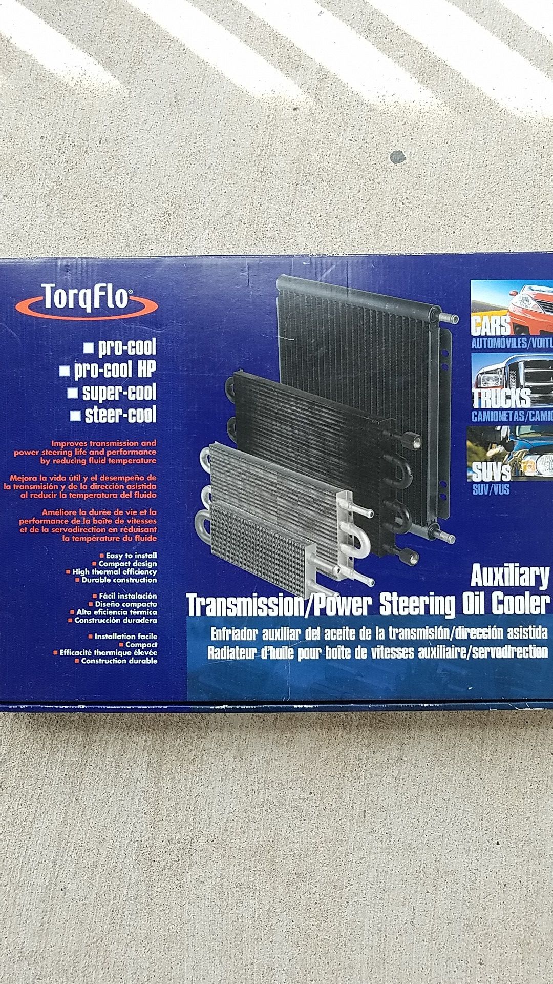 TorqFlo Auxiliary Transmission Cooler