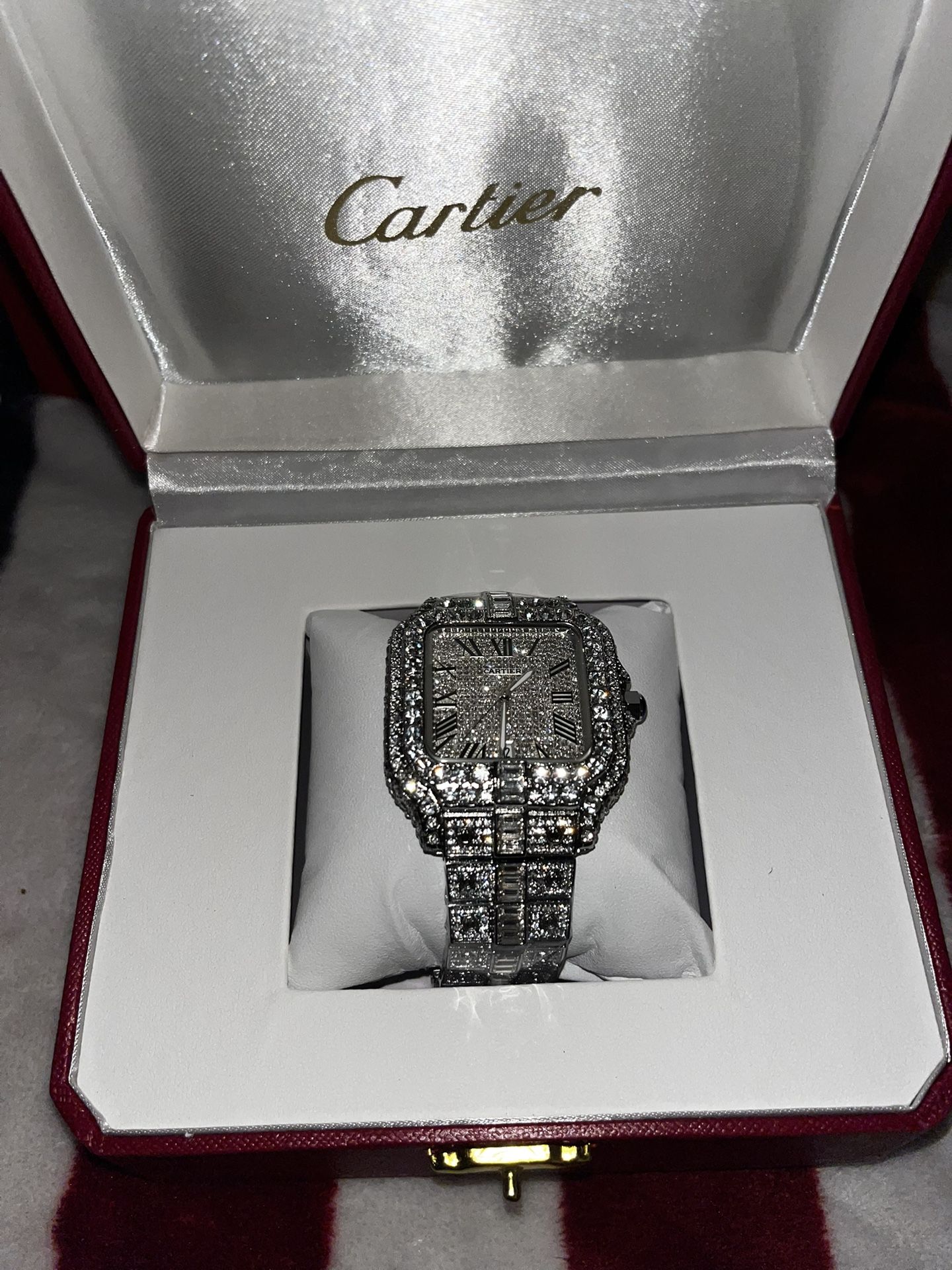 Bussdown Cartier Santos Watch