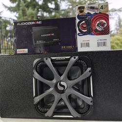 Kicker 12" L7 Subs With 2000 Watt Amp And Wiring