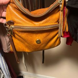 Used And Beautiful Leather Bag