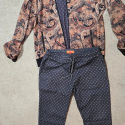 Tallia Man hoodie and Pants