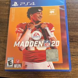 Ps4 Madden 20