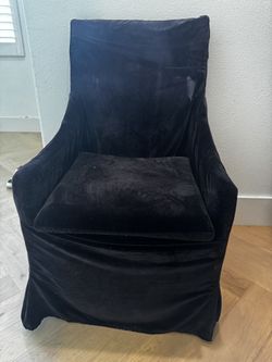 Set Of 4 Restoration Hardware Rolling Dining Chair