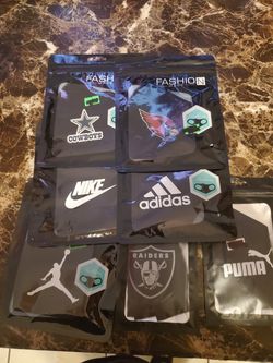 Nike ,Jordan, raiders ,Arizona Cardinals,etc