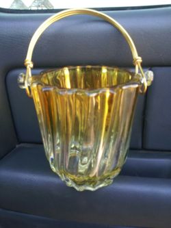 Antique Glass Ice holder