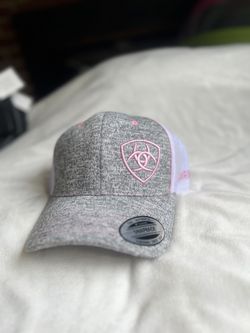 Pink Ariat Trucker Hat 