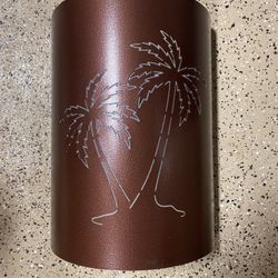 Copper Palm tree Scone Light Outdoor 